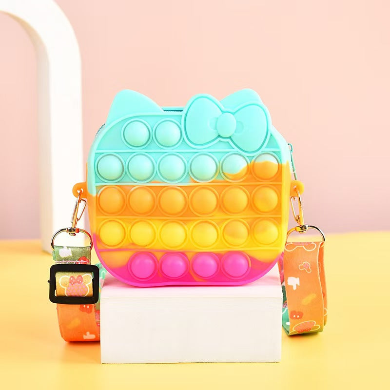 Cute Cartoon Silicone Coin Pocket Coin Purse