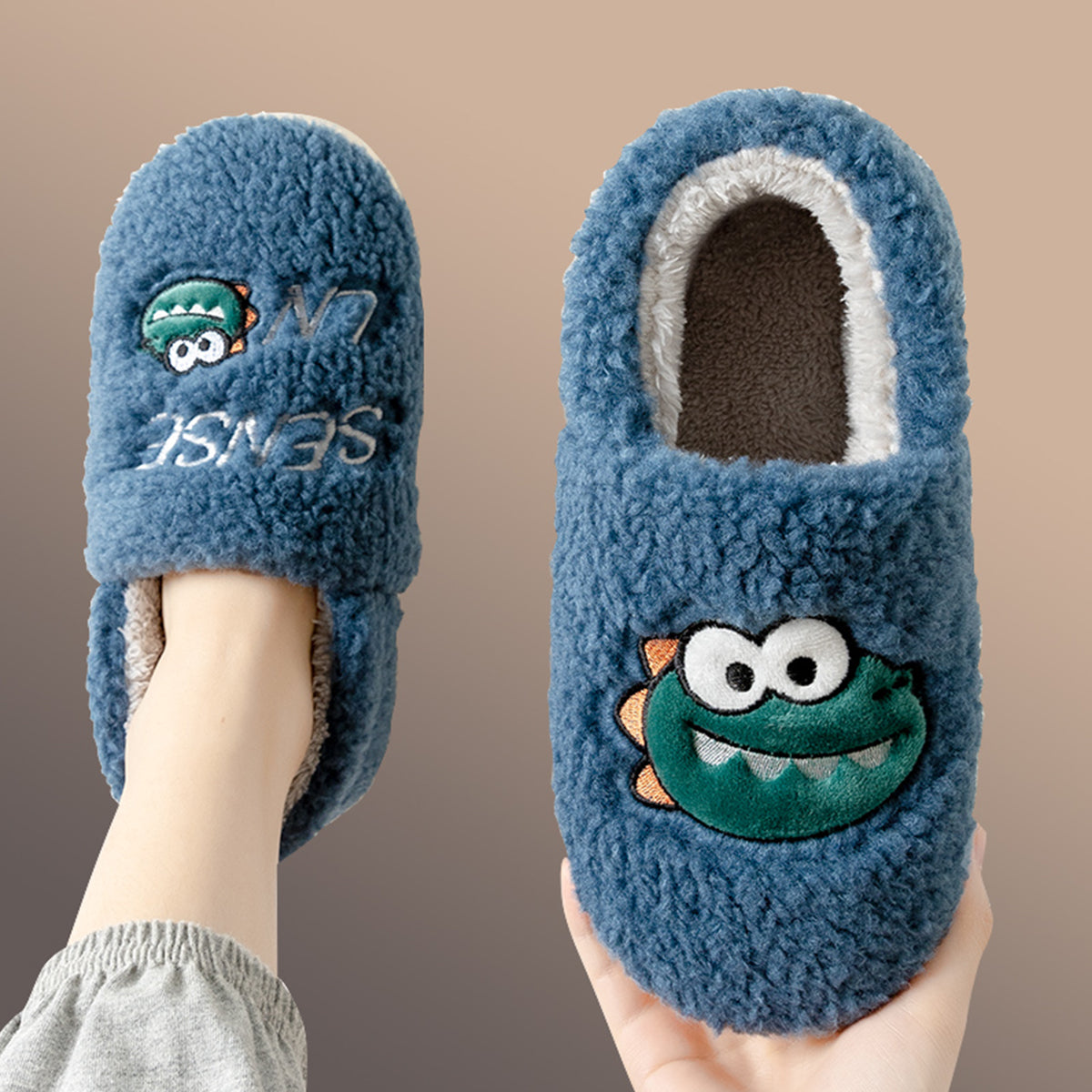 Cotton Slippers Winter Indoor Warm Slippers