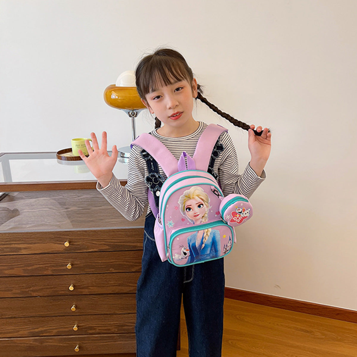 New Children's Schoolbags Cartoon Leisure Backpacks