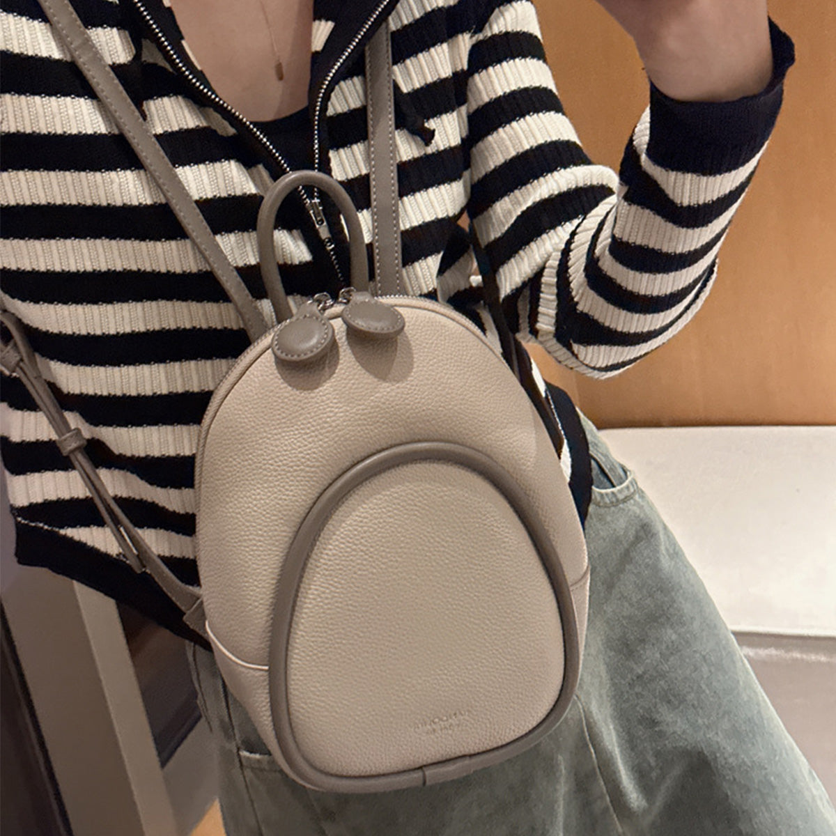 Korean Style Versatile Fashion Simple Backpack