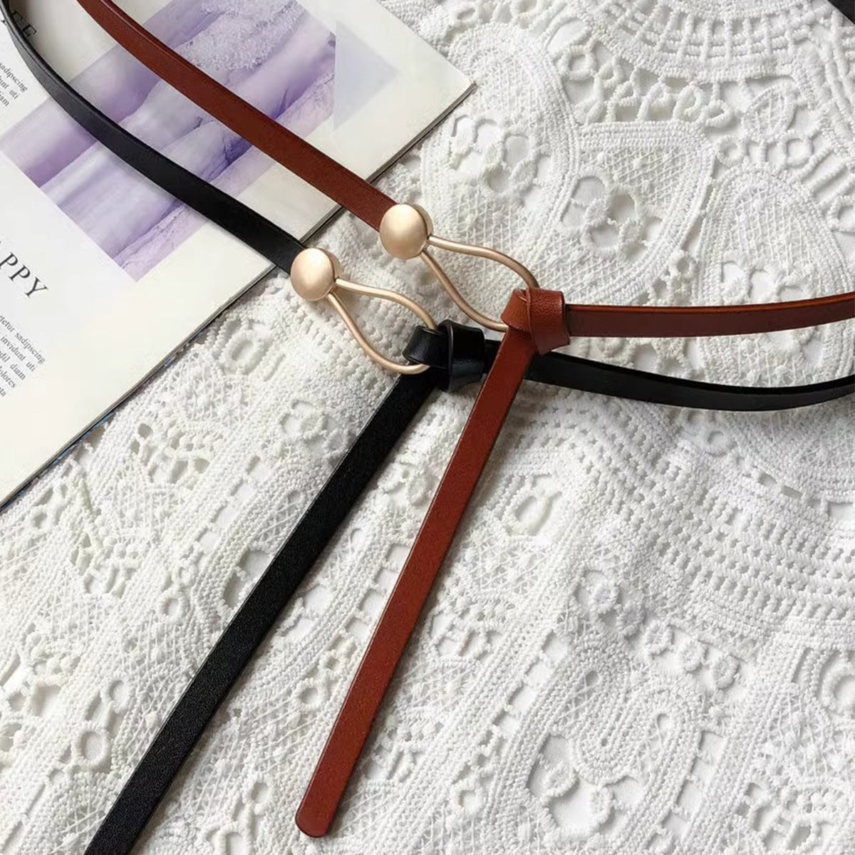 Fashionable Belt for Ladies’ Suits