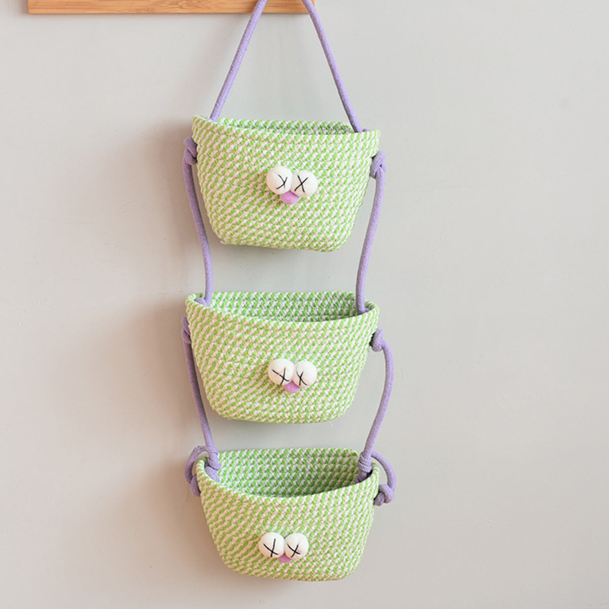 Christmas Tree Three-Layer Storage Rack