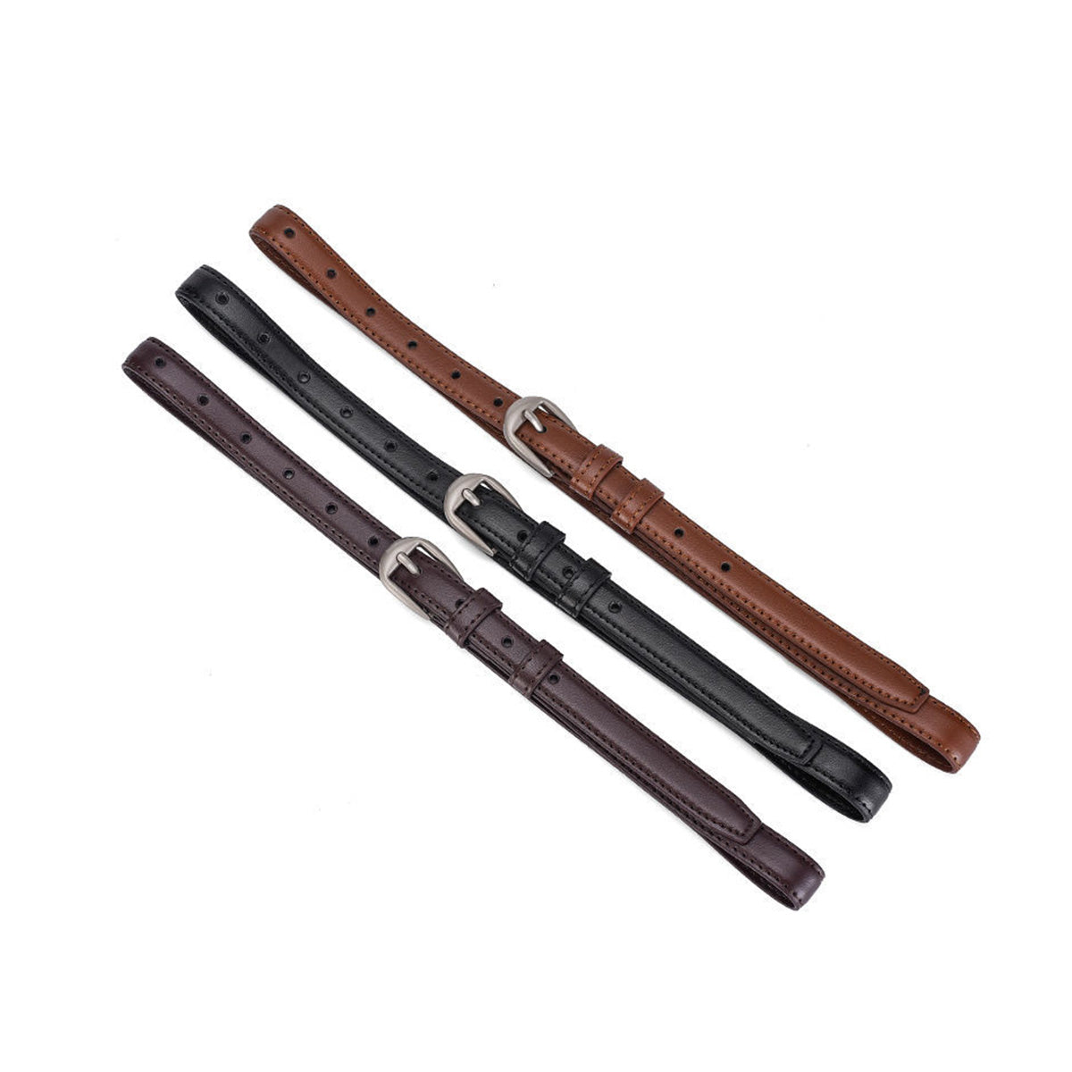 Women's Pin Buckle Leather Casual belt