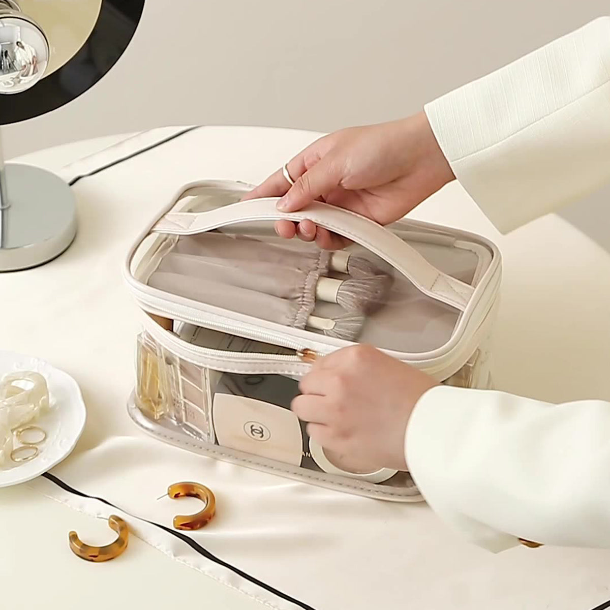Transparent Waterproof Toiletry bag