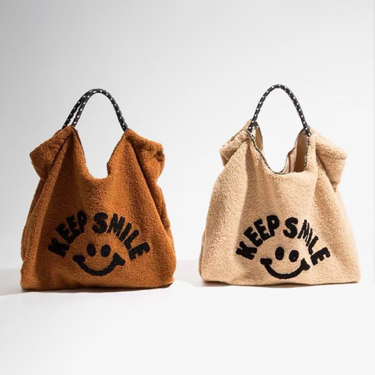 Japanese Cartoon Embroidered Tote Bag