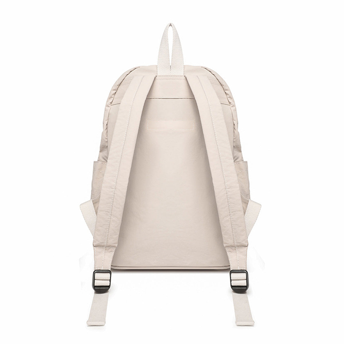Women's Light Backpack Solid Color Large Capacity School Bag