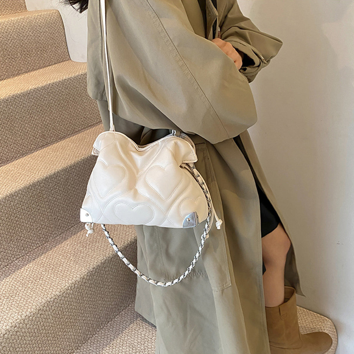 2025 Popular Women's Crossbody Bag Single Shoulder Bucket Bag