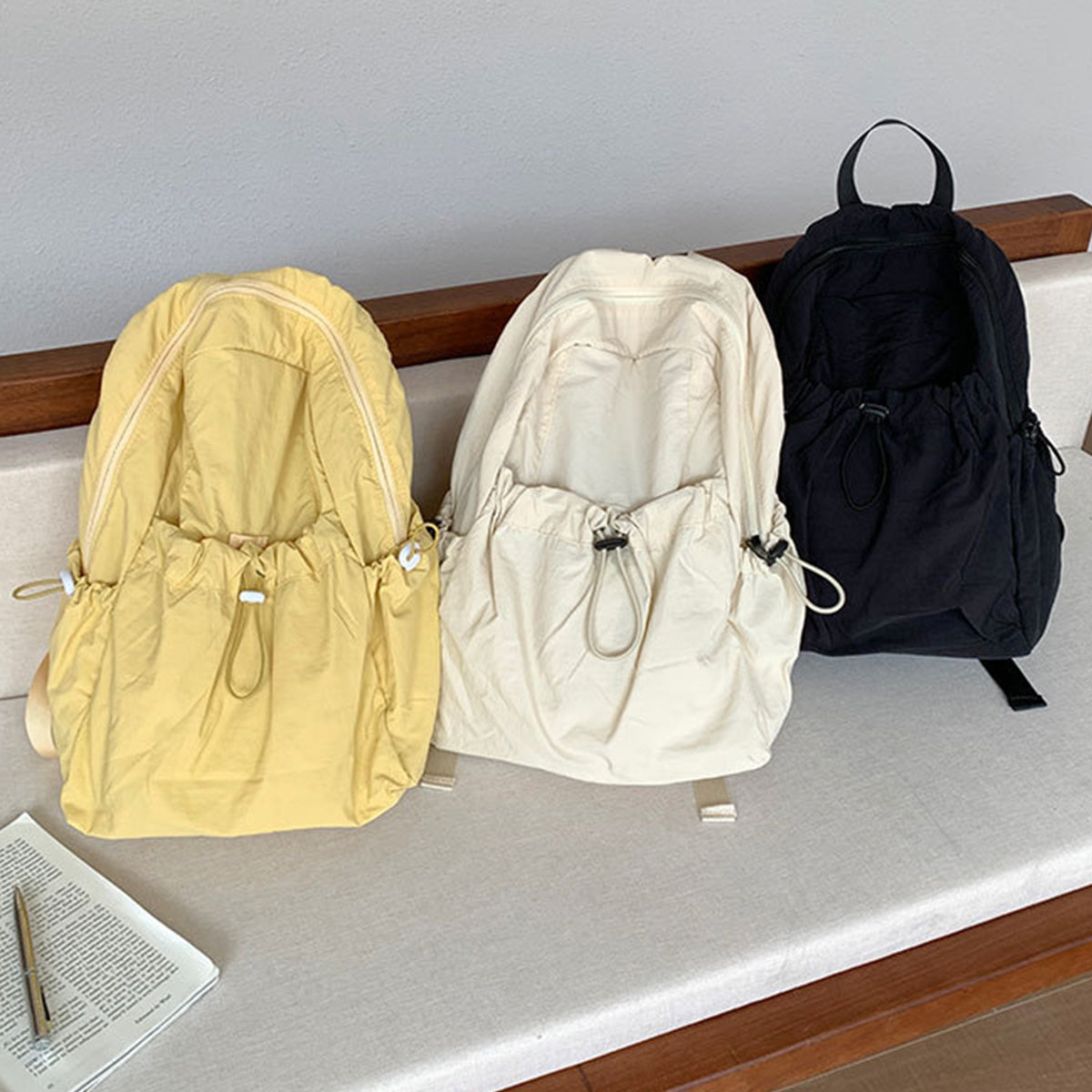 Nylon Backpack Camping Large Capacity Travel Bag