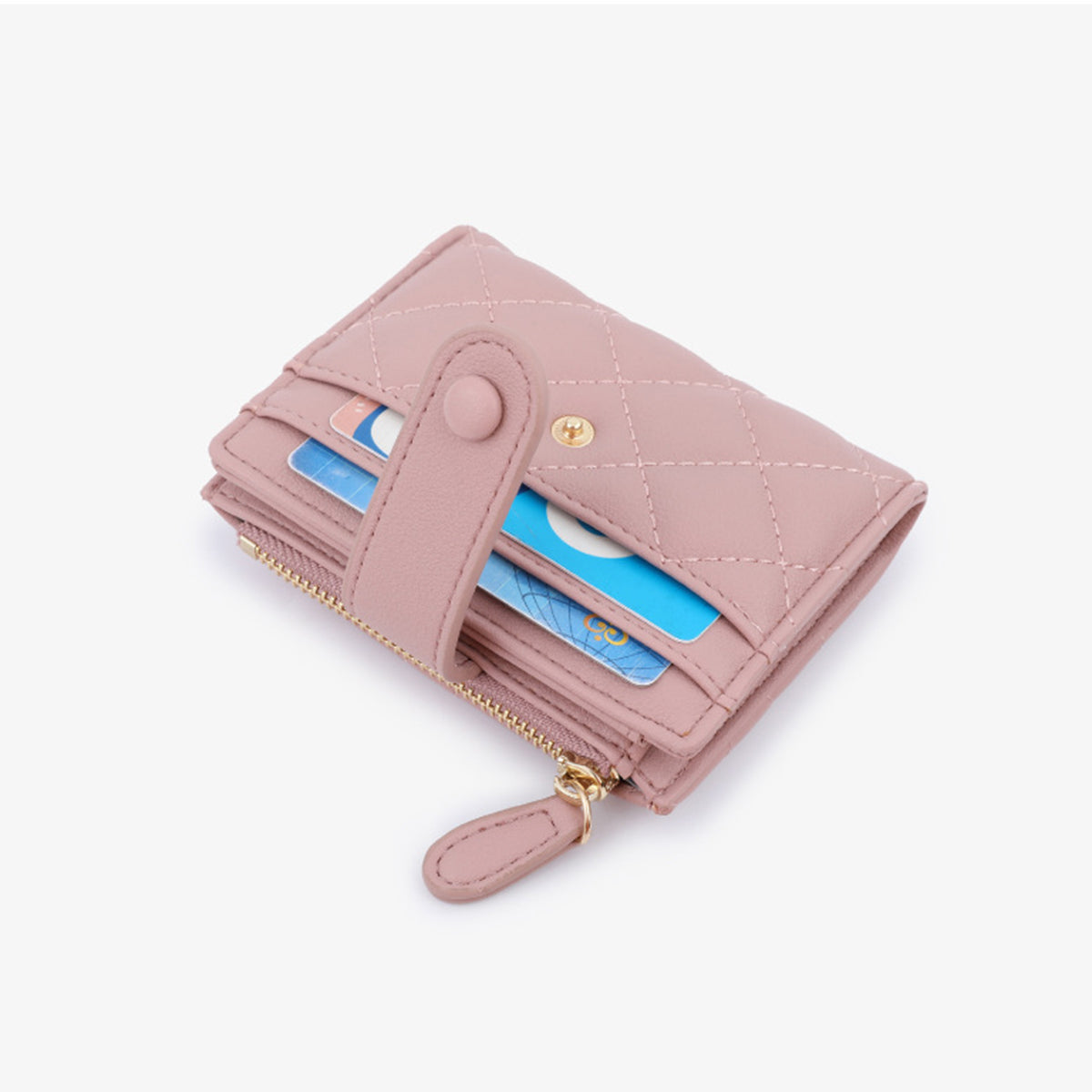 Embroidered Chanel Style Coin Purse