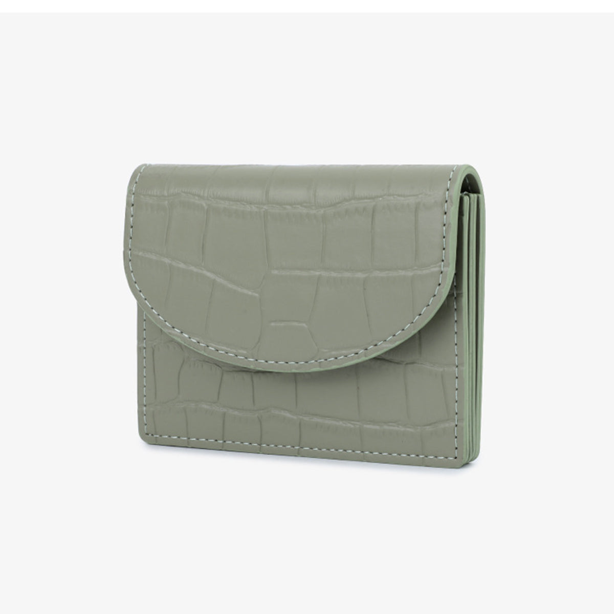 Crocodile Pattern Women Ultra-thin Card Holder