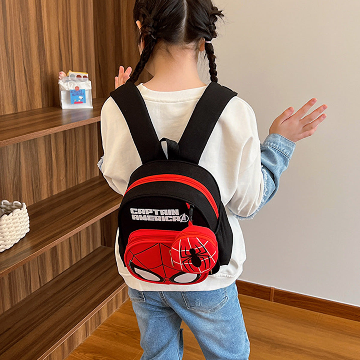 New Children's Schoolbags Cartoon Leisure Backpacks