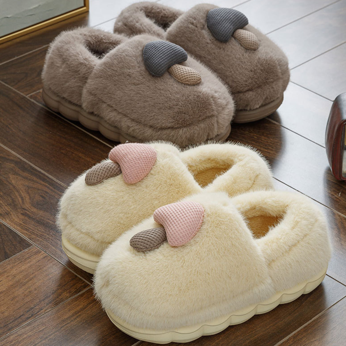 Cotton Slippers for Winter Warmth