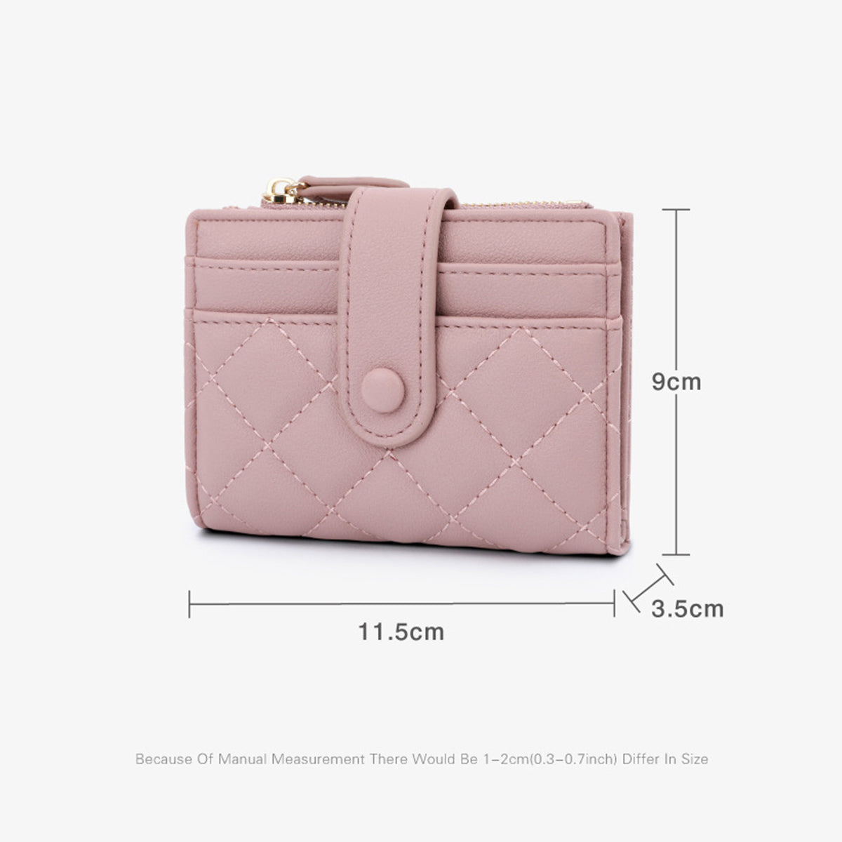 Embroidered Chanel Style Coin Purse
