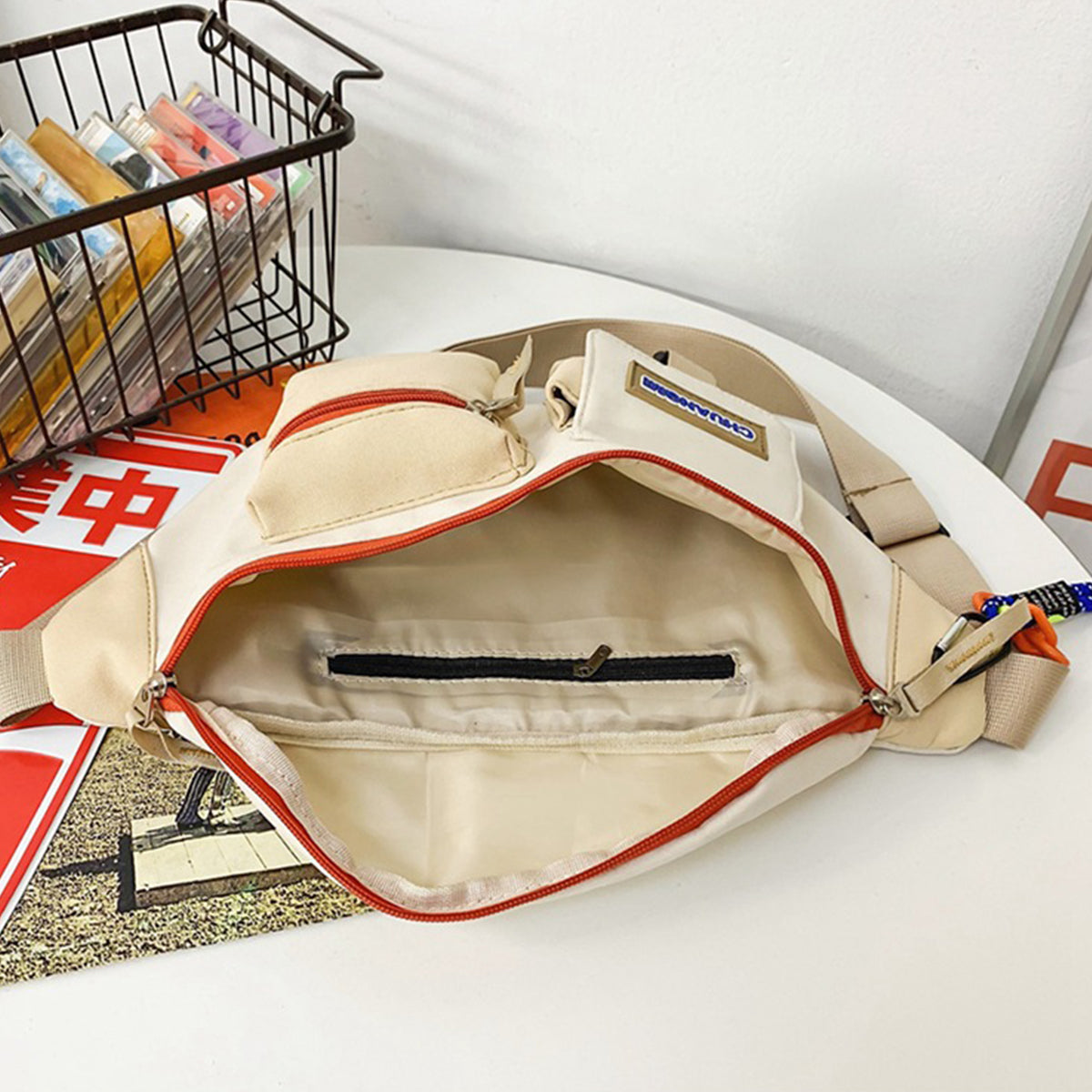 Men Women Casual Crossbody Bag Travel Shoulder Bag