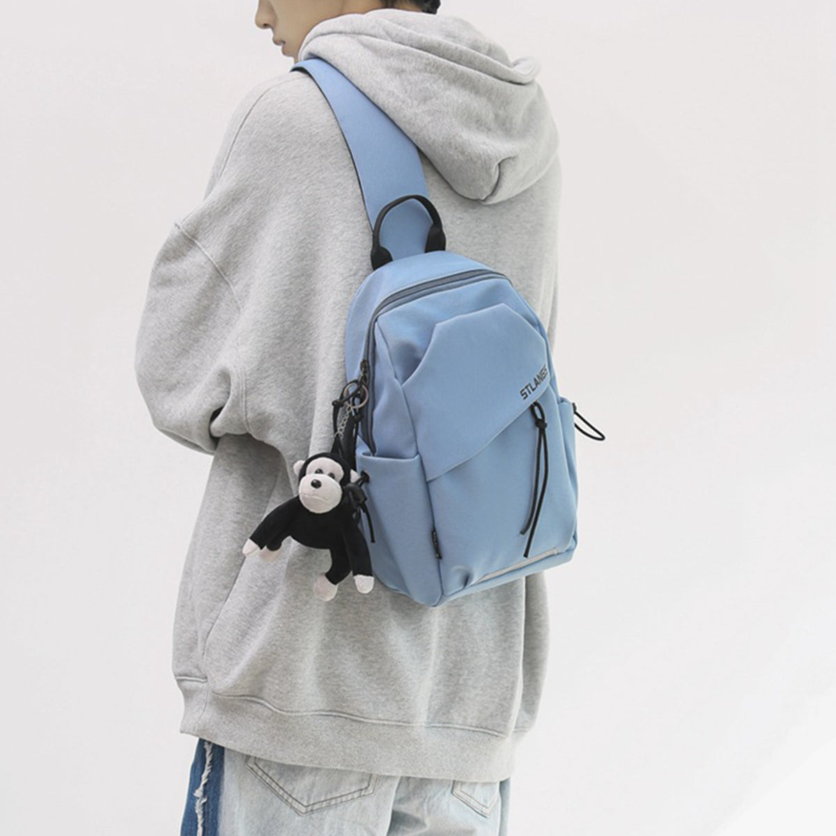 Men Women Crossbody Adjustable Chest Bag