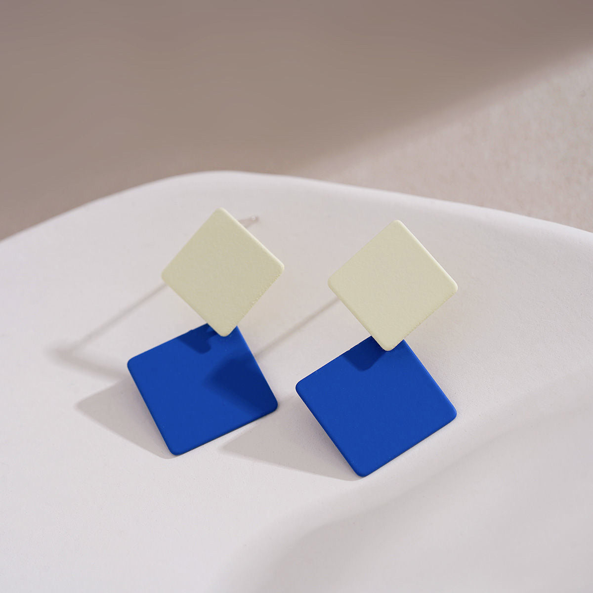 Klein Blue Earrings Special Design Earrings