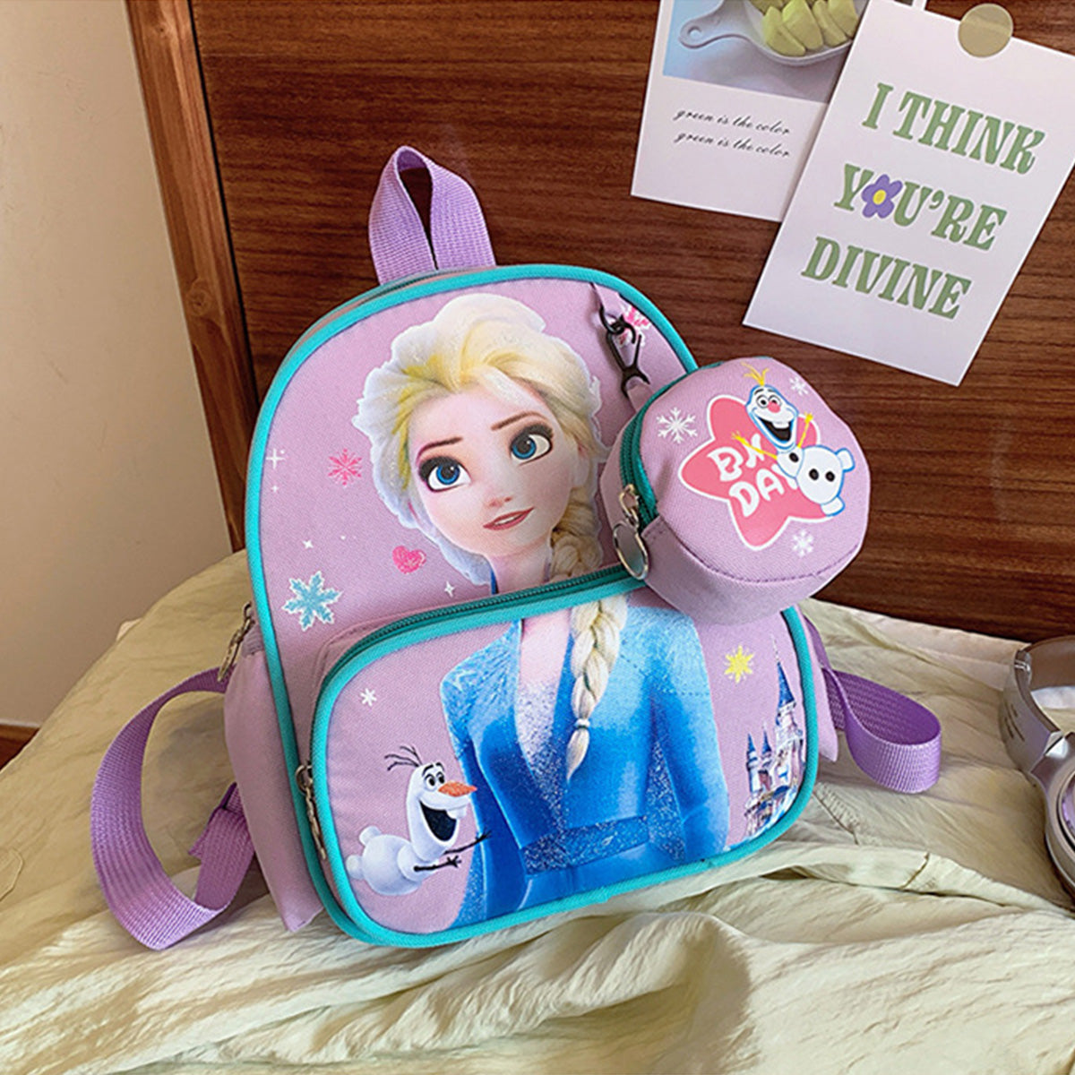 New Children's Schoolbags Cartoon Leisure Backpacks