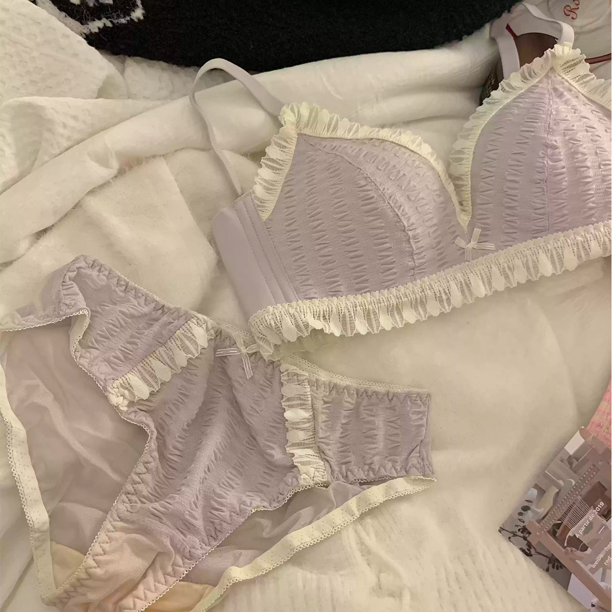 New Style Underwear for Women Push-up Bra Set