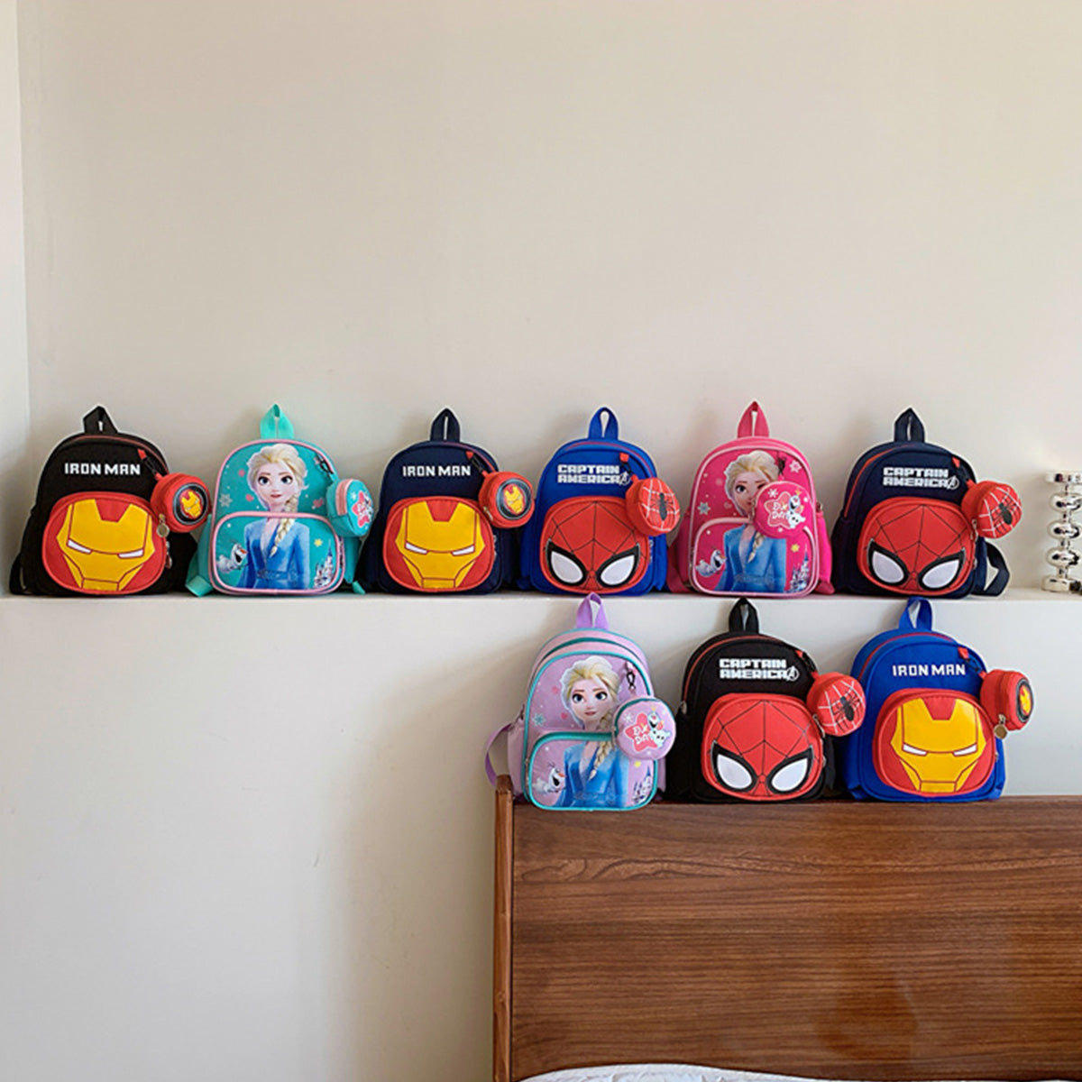 New Children's Schoolbags Cartoon Leisure Backpacks