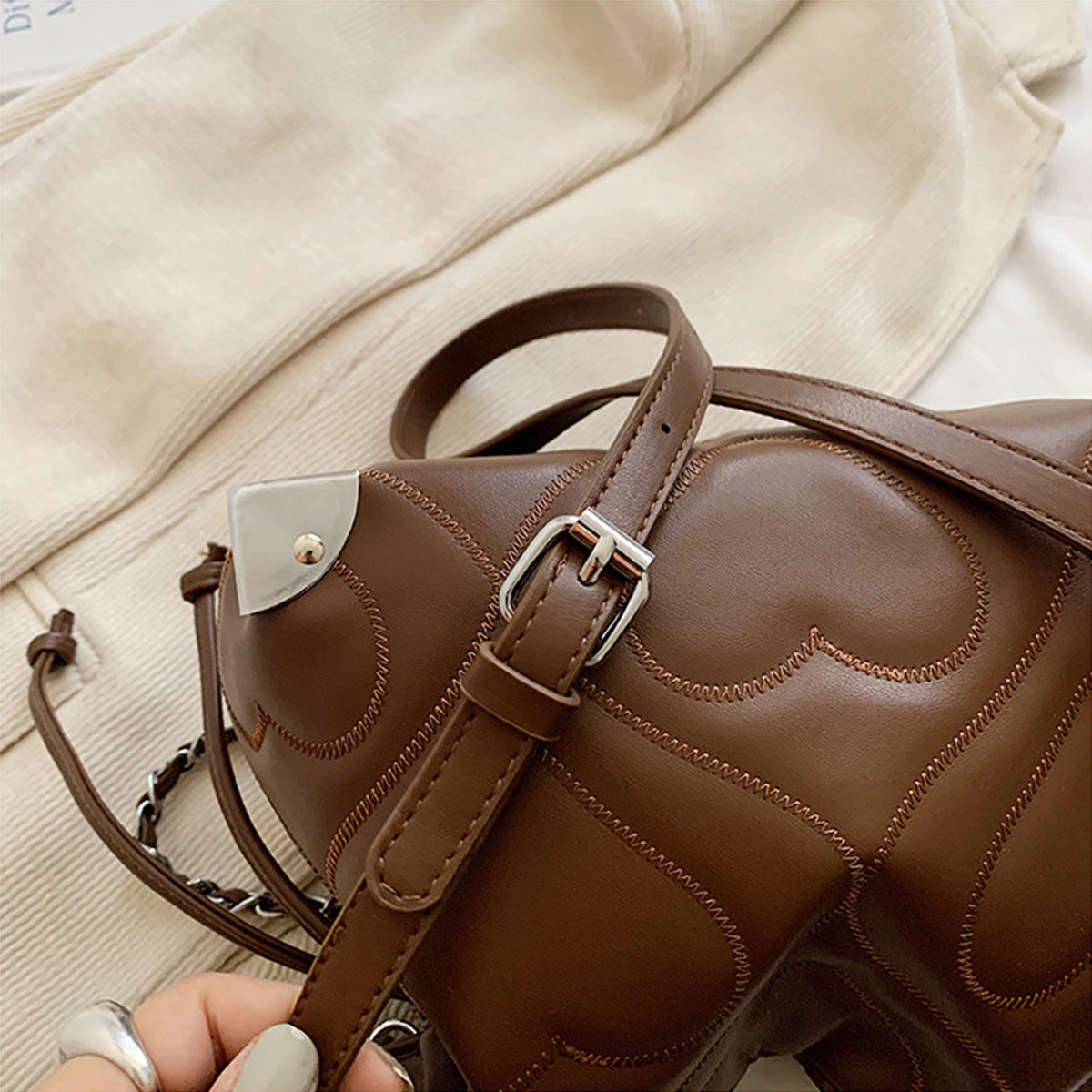 2025 Popular Women's Crossbody Bag Single Shoulder Bucket Bag