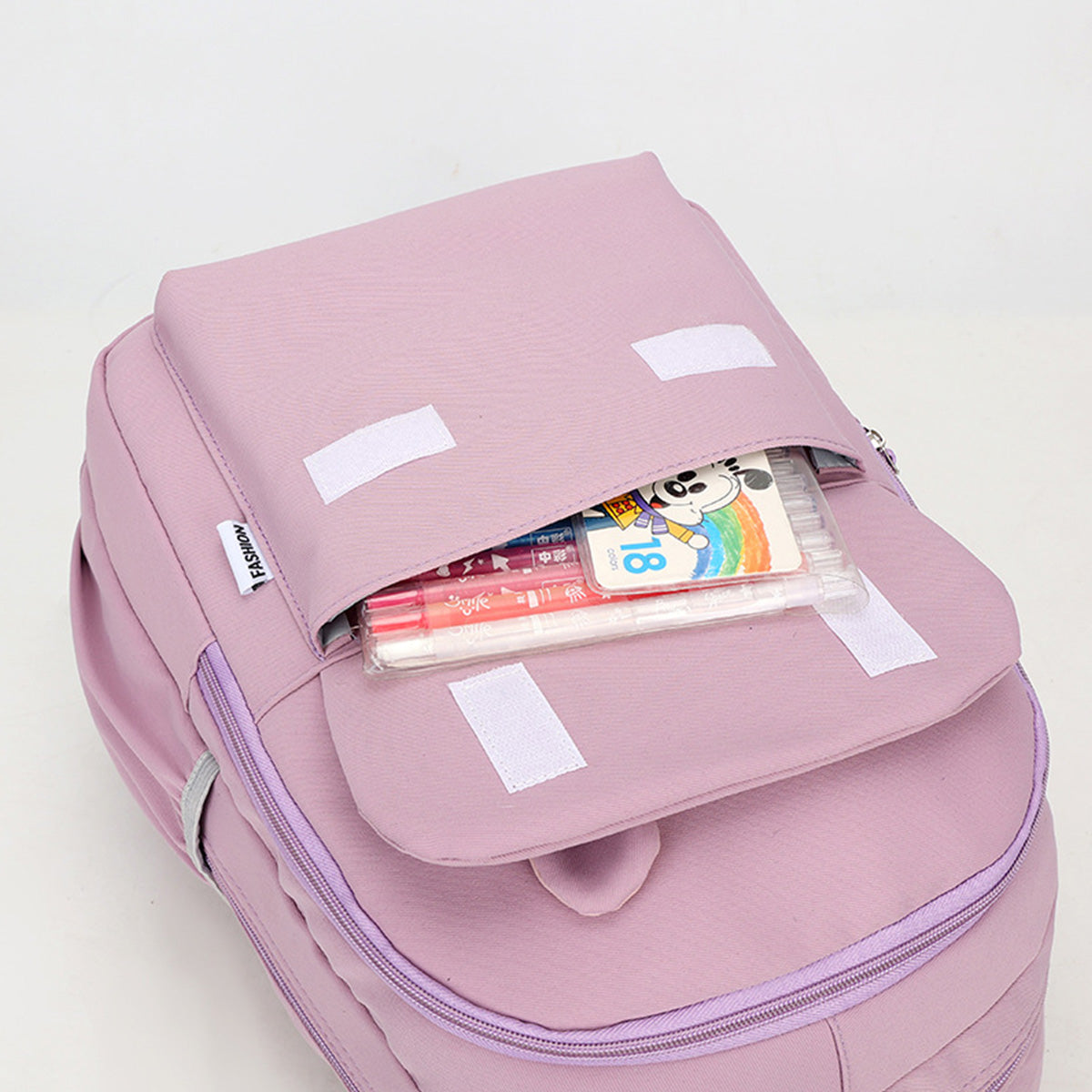 Elementary School Student Backpack with Rabbit Ears