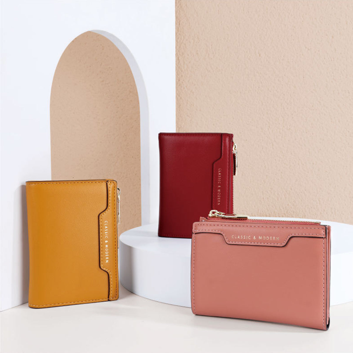 Short Coin Wallet for Women