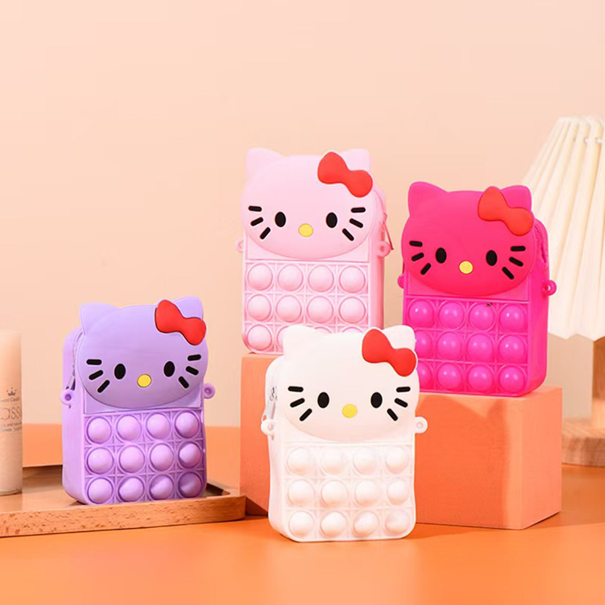 Cute Cartoon Silicone Coin Pocket Coin Purse