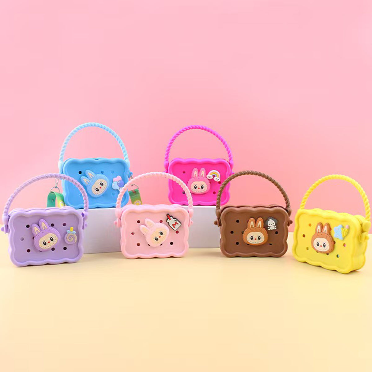 Cute Cartoon Silicone Coin Pocket Coin Purse