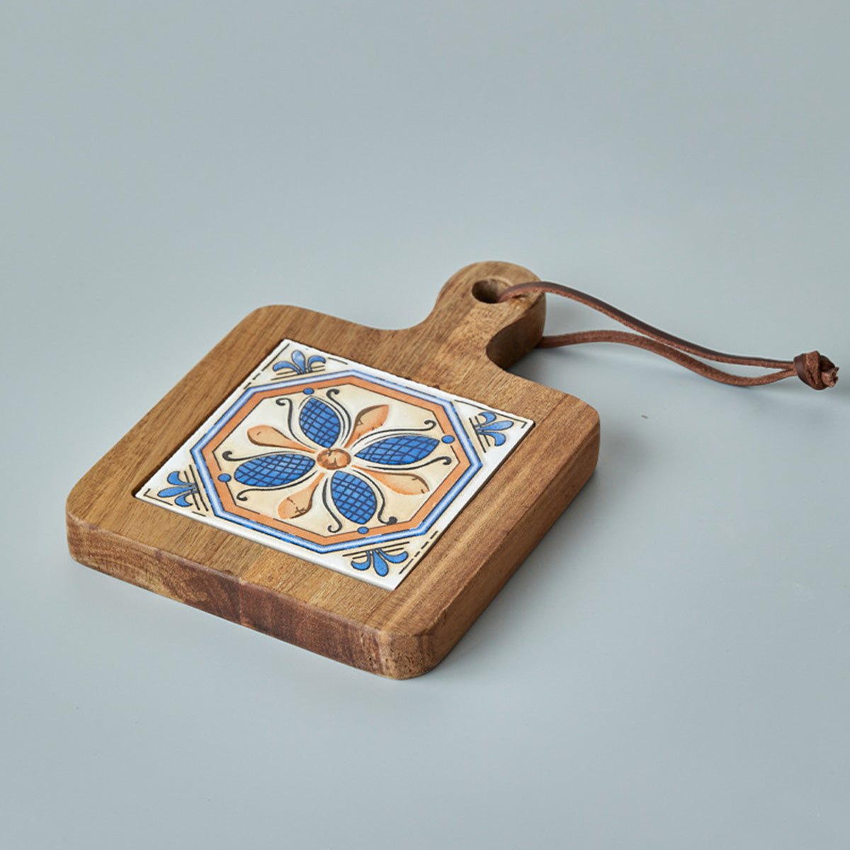 Japanese Style Solid Wood Tile Heat-insulating Pot Mats