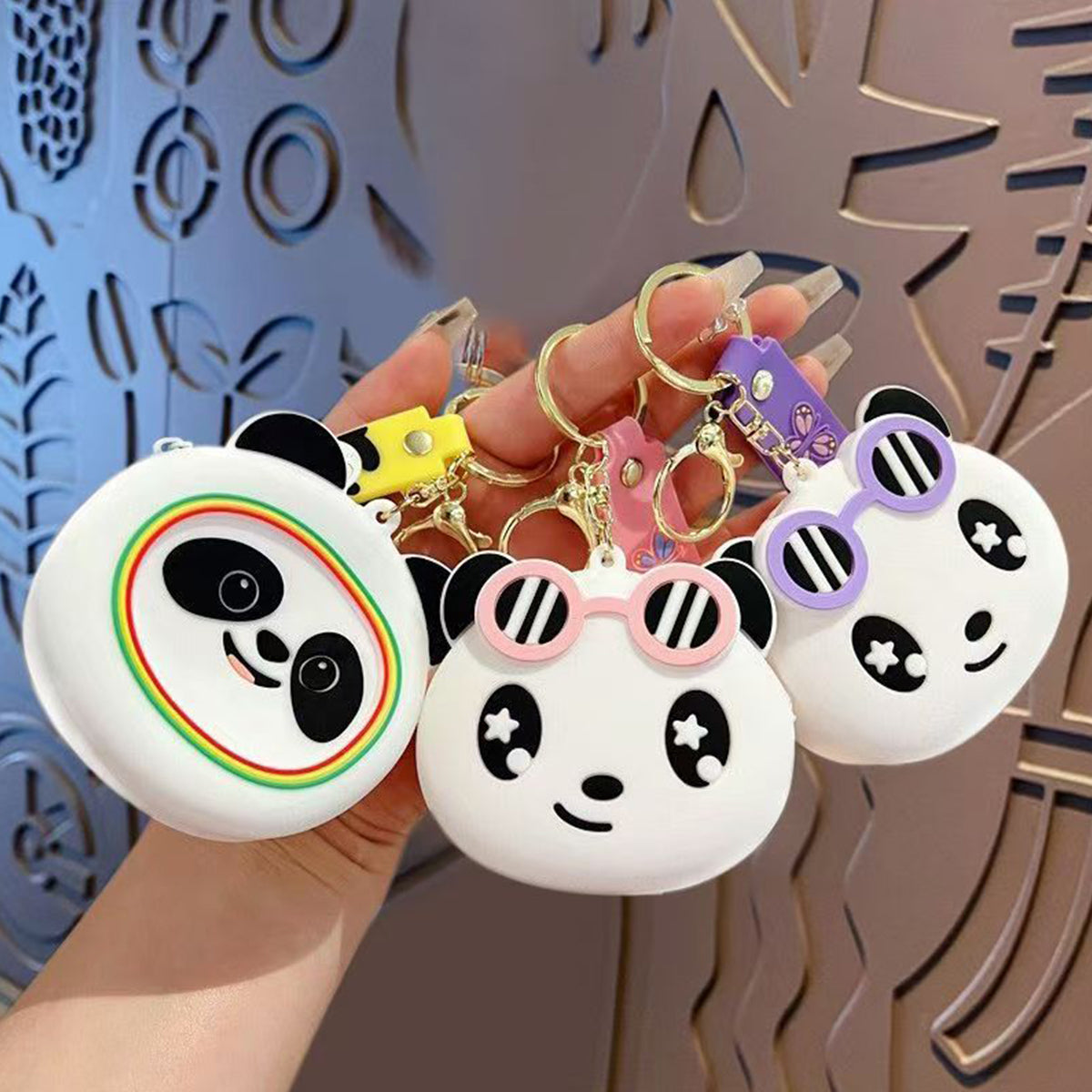 Cute Cartoon Silicone Coin Pocket Coin Purse