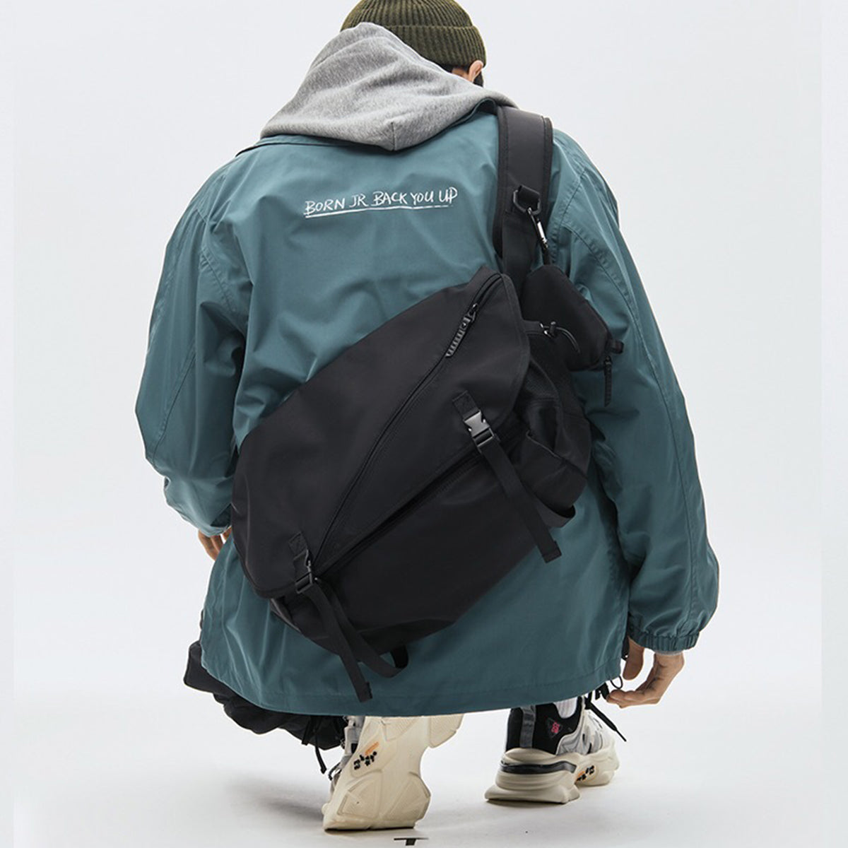 Men's Messenger Bag Large Capacity Single Shoulder Casual Bag