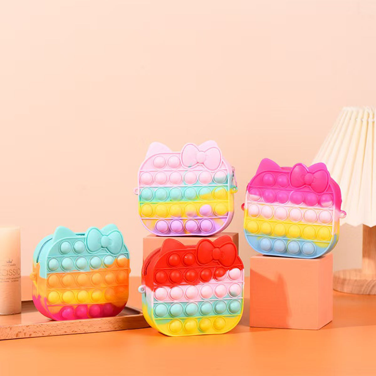 Cute Cartoon Silicone Coin Pocket Coin Purse
