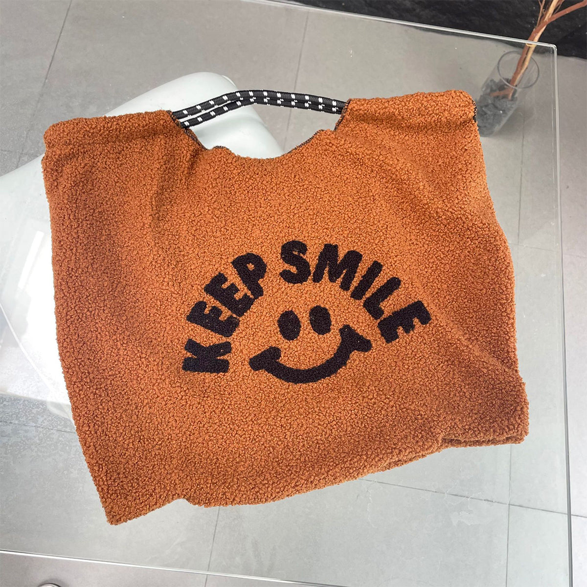 Japanese Cartoon Embroidered Tote Bag