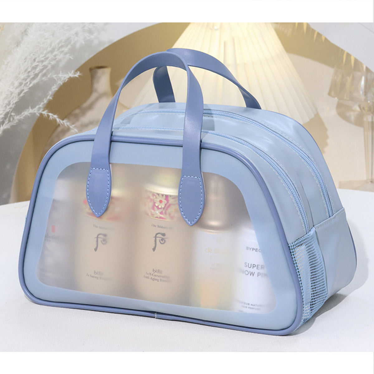 Dry And Wet Separation Toiletry Bag Cosmetic Bag Travel Storage Bag