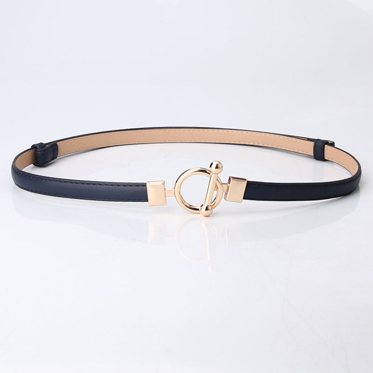 Women's Adjustable Leather Decorative Belt