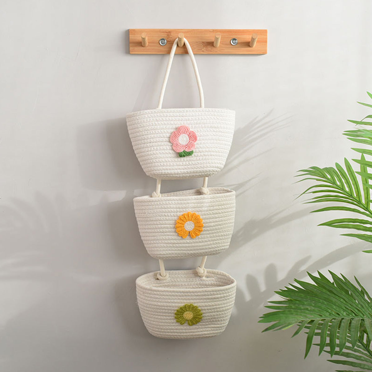 Christmas Tree Three-Layer Storage Rack