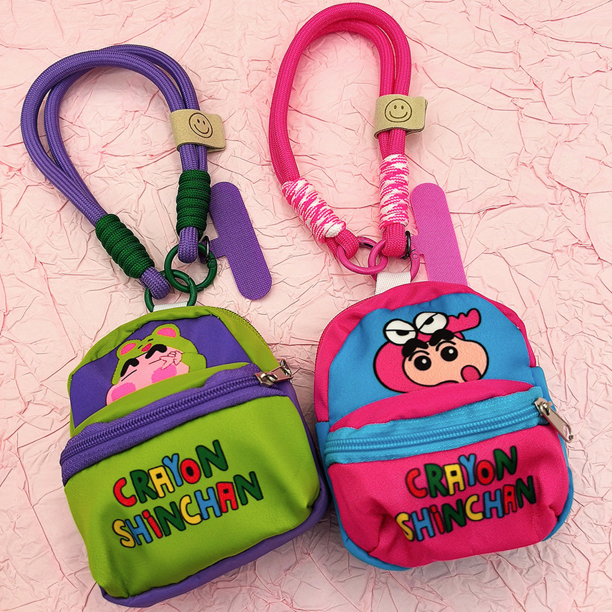 Orange Yellow Shin-Chan Bag Coin Storage Bag