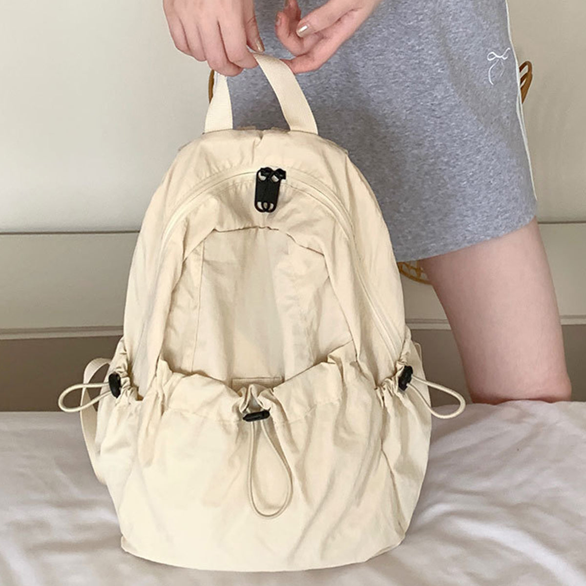 Nylon Backpack Camping Large Capacity Travel Bag
