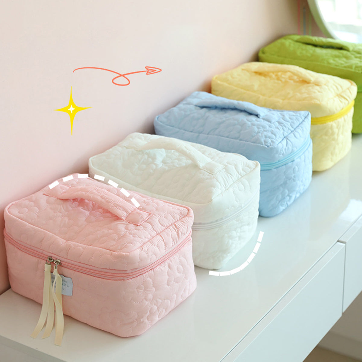 Storage Portable Cosmetic Bag