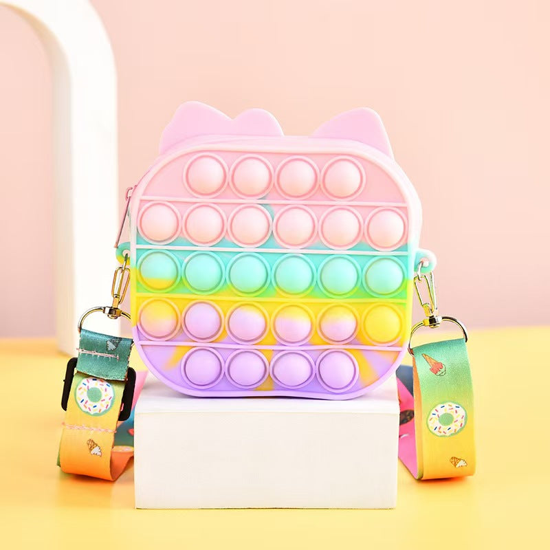 Cute Cartoon Silicone Coin Pocket Coin Purse