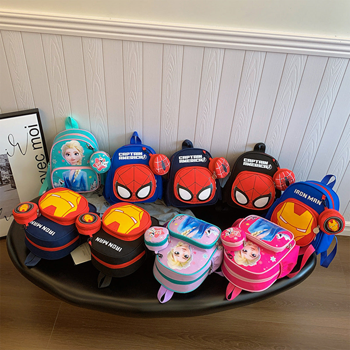 New Children's Schoolbags Cartoon Leisure Backpacks