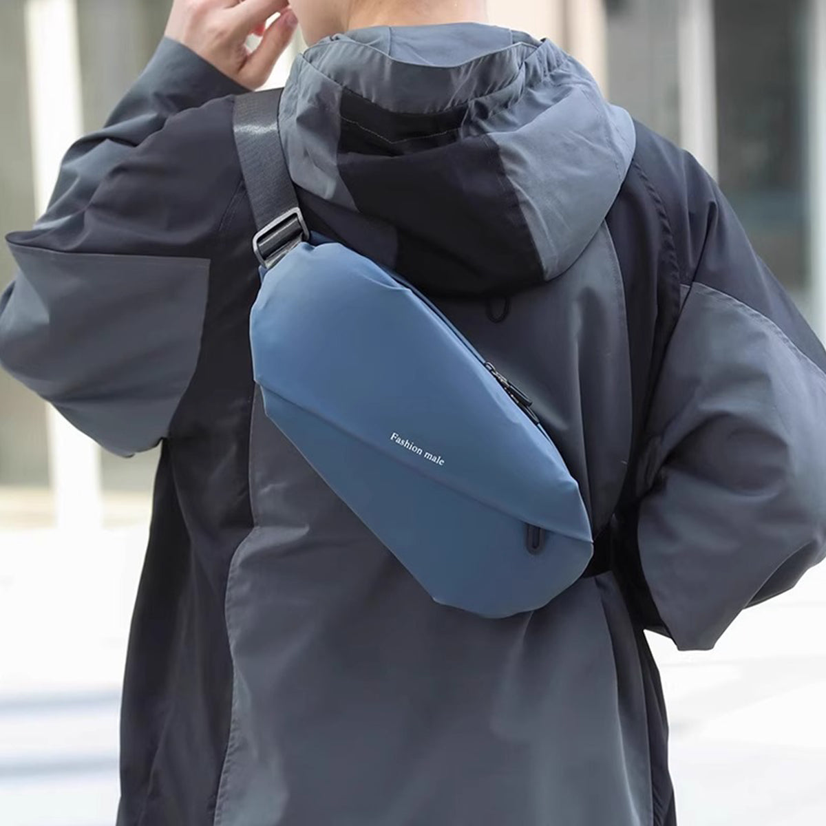 Men's Outdoor Chest Bag Casual Shoulder Messenger Bag