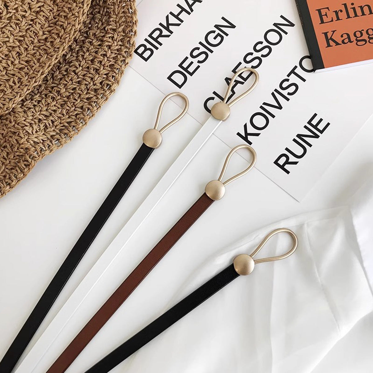 Fashionable Belt for Ladies’ Suits