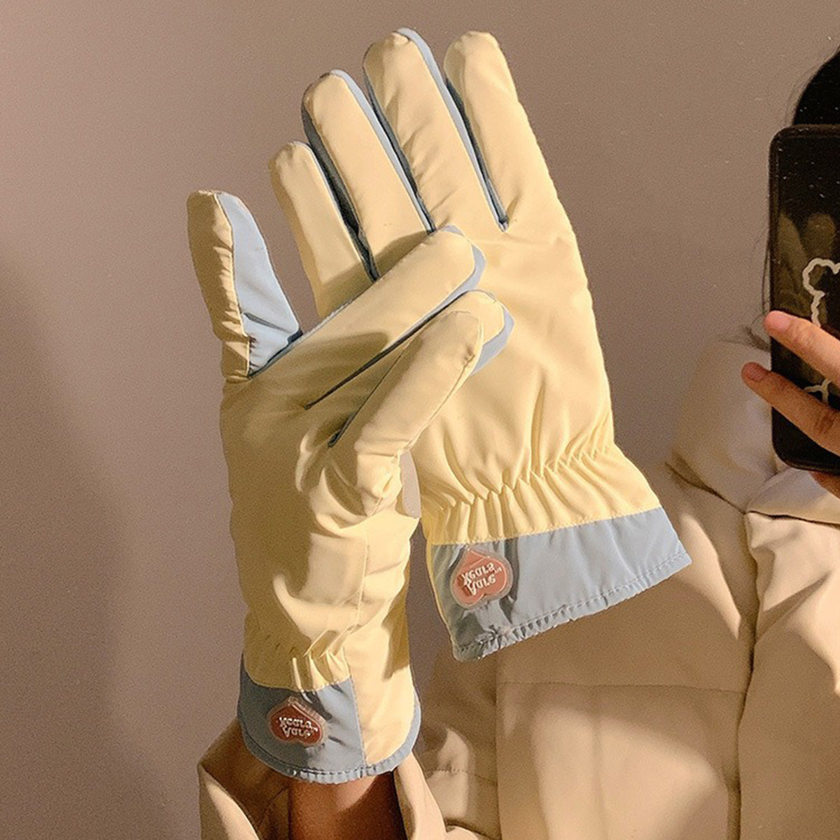 Cycling Cold Protection Plus Velvet Thickening Gloves