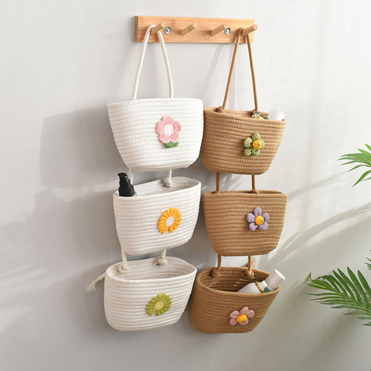 Christmas Tree Three-Layer Storage Rack