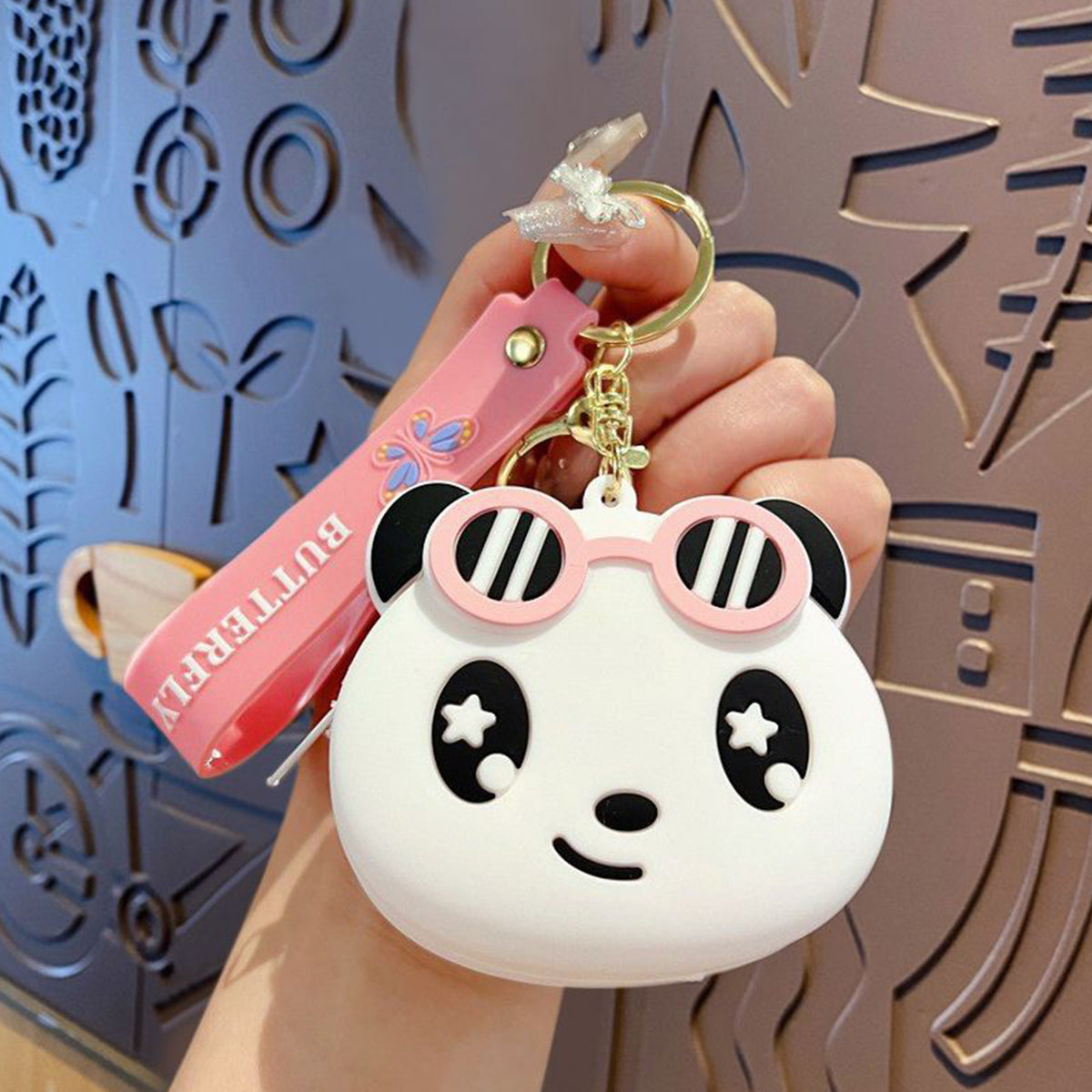Cute Cartoon Silicone Coin Pocket Coin Purse