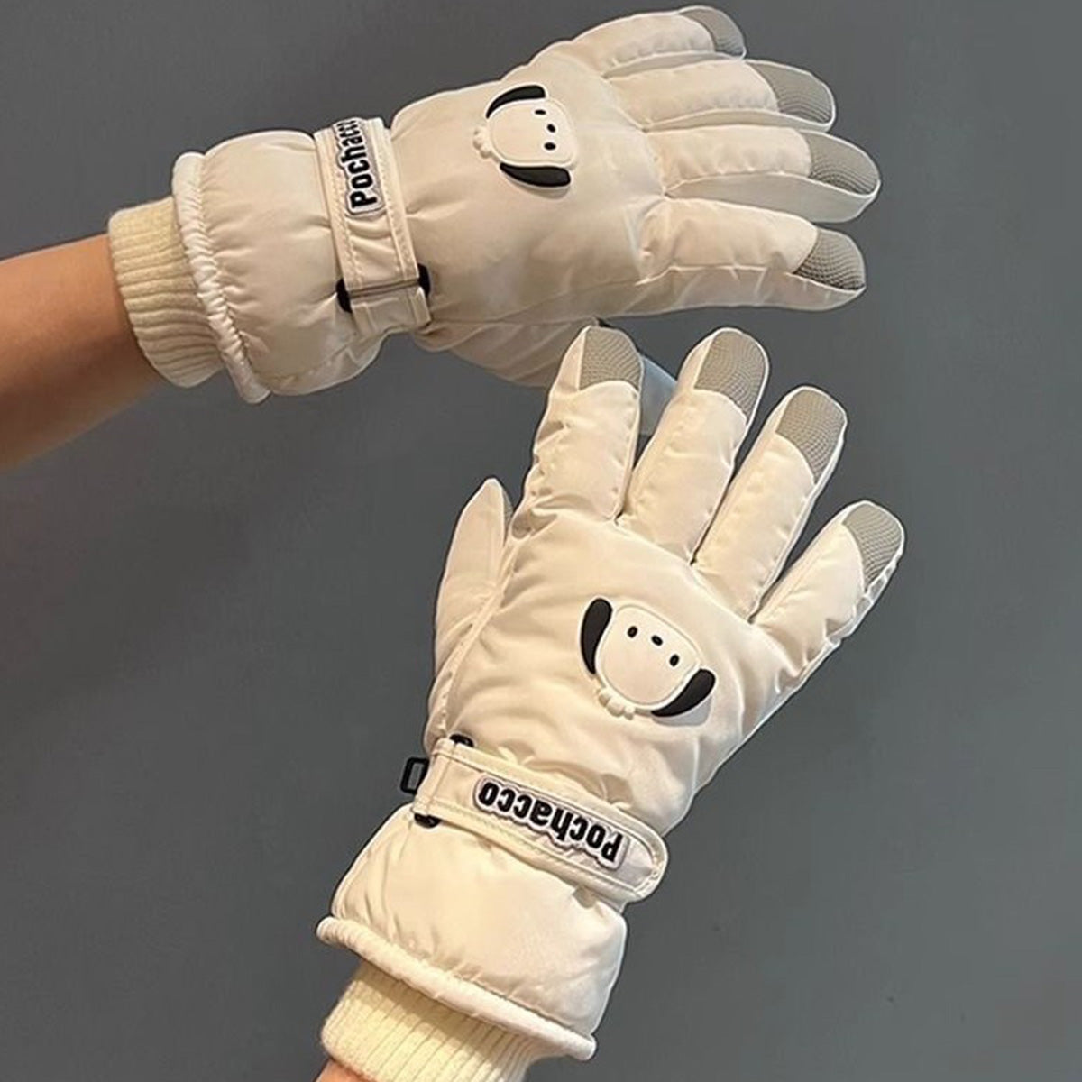 New Style Ski Gloves Windproof Warm Touch Screen Gloves