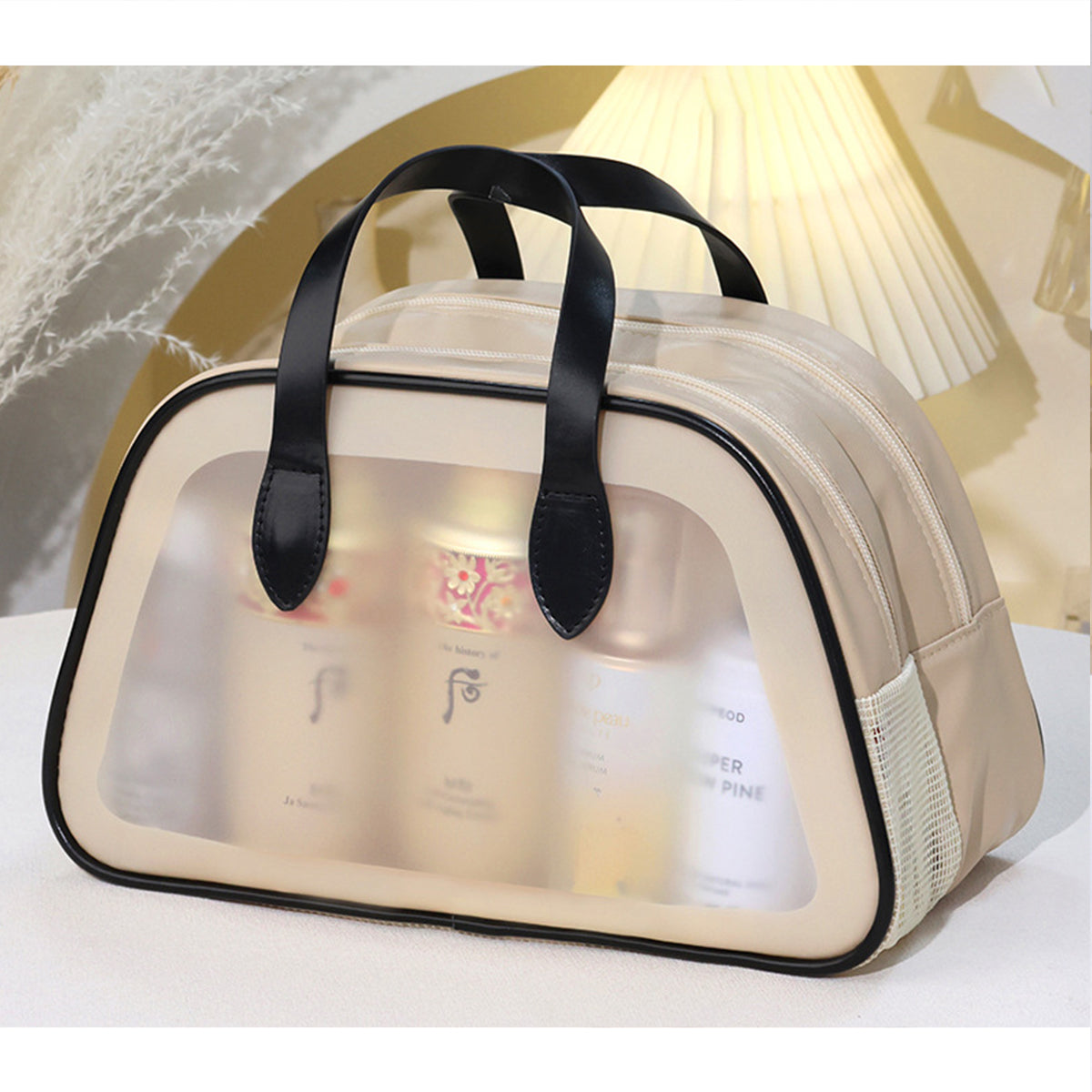 Dry And Wet Separation Toiletry Bag Cosmetic Bag Travel Storage Bag