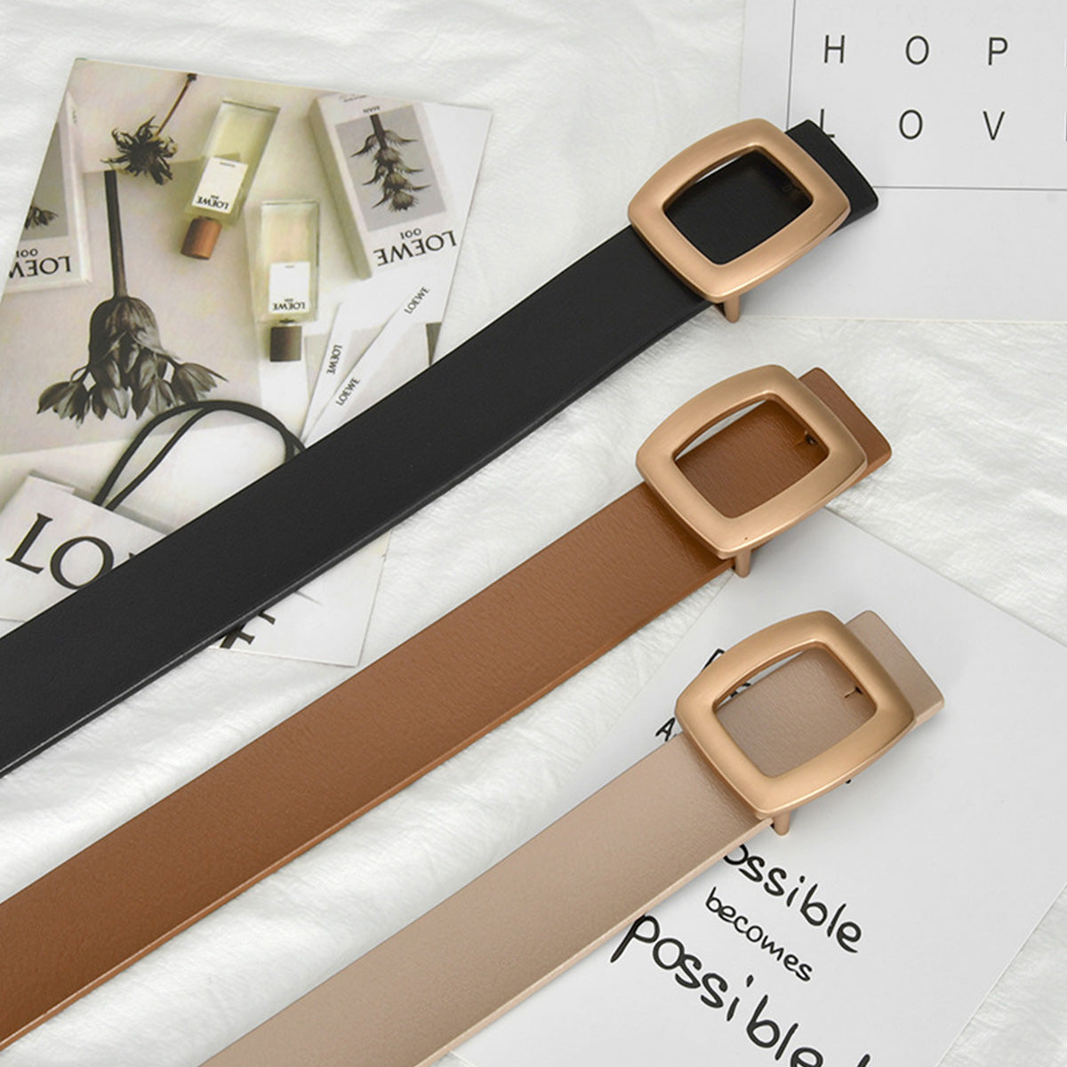 Women's Retro Fashion Genuine Leather Belt