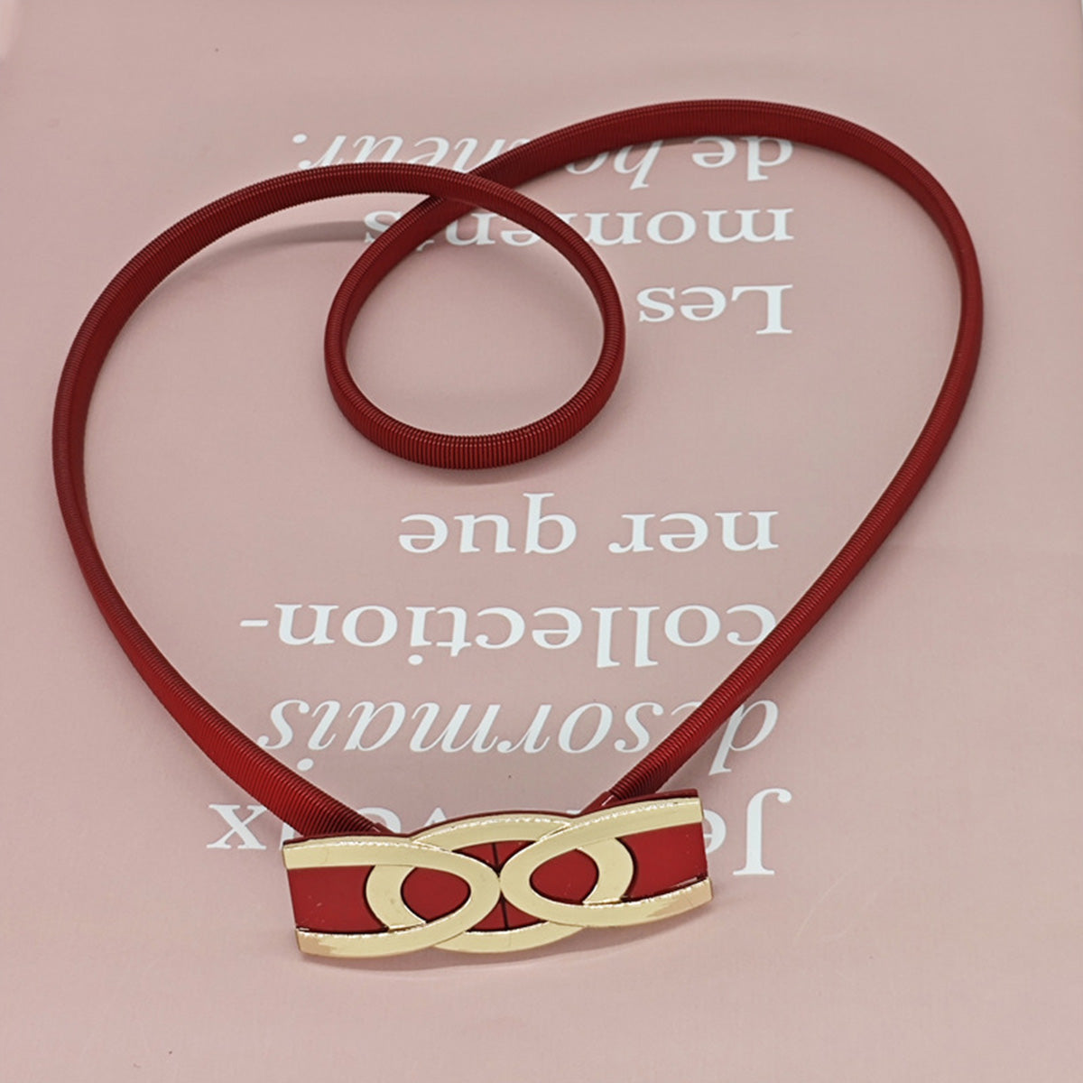 European American Elastic Spring Waist Chain for Women